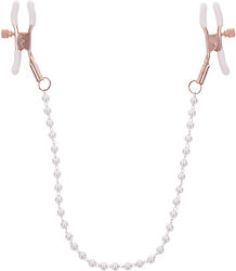 Sportsheets Cleme pentru Sfârcuri în Culoare Alb