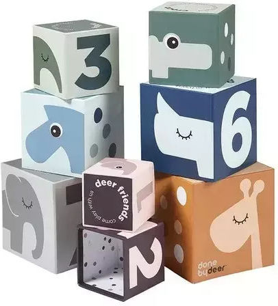 Done by Deer Stacking Toy Friends for 12++ Months