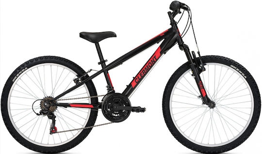 Clermont Tribal 26" 2025 Schwarzes Mountainbike mit 18 Geschwindigkeiten