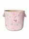 Children's Storage Basket made of Fabric Pink 1pcs