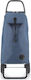 Stoff Einkaufswagen Klappbar Blau 43x19x104.5cm