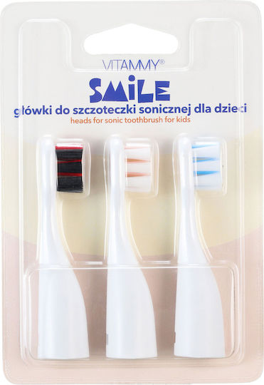 Vitammy Ανταλλακτικές Κεφαλές για Ηλεκτρική Οδοντόβουρτσα 3τμχ