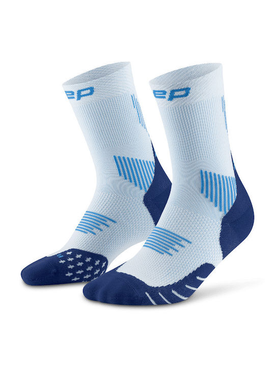 CEP Mid Cut Running Κάλτσες Μπλε 1 Ζεύγος