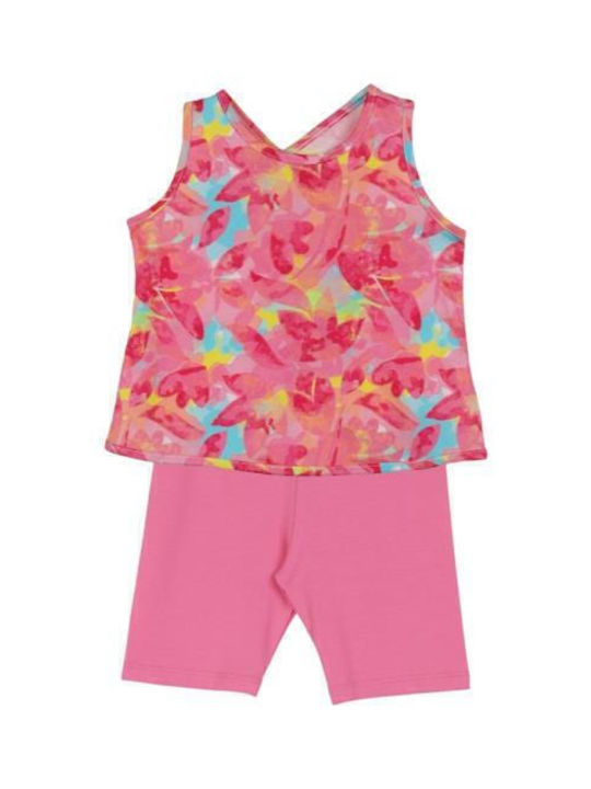 Nek Kids Wear Σετ Καλοκαιρινό 2τμχ Ροζ, Φούξια