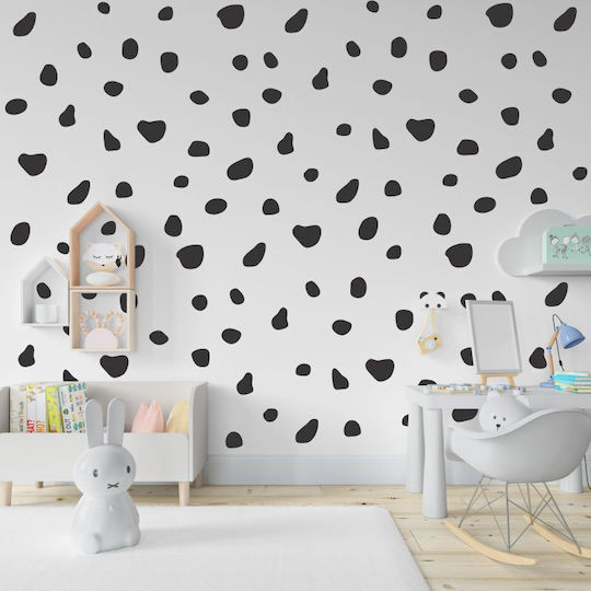Wall Stickers For Nursery-kids Room Dalmatian Set Of 38pcs. - Copper