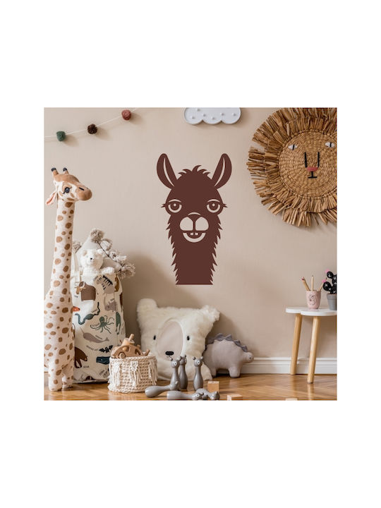Wall Stickers For Kids Room Llama 1 Pc. - Orange
