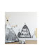Wall Stickers For Kids Room You'll Move Mountains 1 Pc. - Silver
