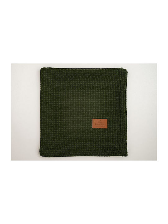 Raison D' Etre Blanket Nursery Swaddling Blankets Waffle Khaki 94x114cm