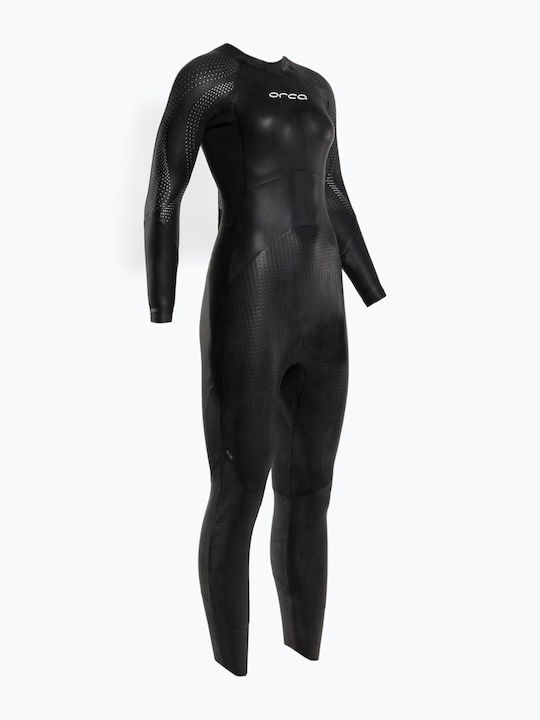 Orca Athlex Flow Ολόσωμη Στολή Κατάδυσης με Φερμουάρ Μαύρη 4mm