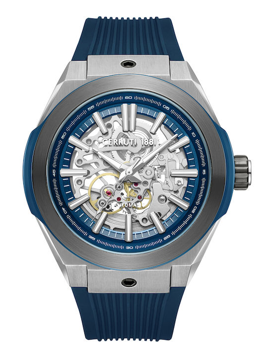 Cerruti Ruscello Ανδρικό Ρολόι 48mm Αυτόματο με...