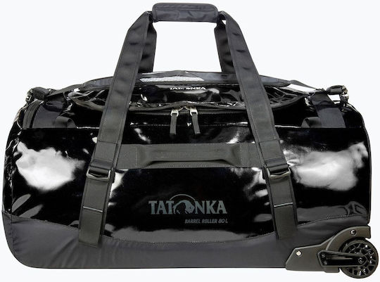 Tatonka Barrel Roller 80 L Black Wheeled Bag