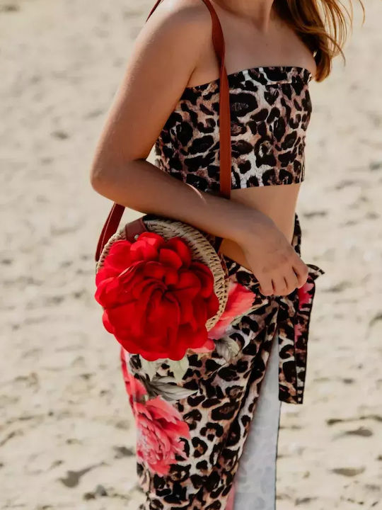 Φούστα Παρεό Μπούστο Animal Rose Christina Lagopoulou