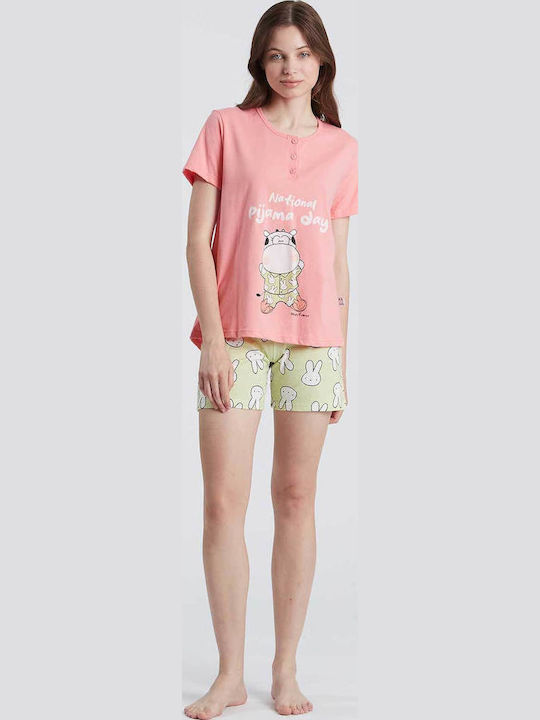 Crazy Farm Summer Women's Pyjama Set