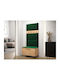 Tivsoa 102 Mobilier de Intrare cu Oglindă & Cuier Craft Δρυς 84x46x196cm