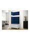 Tivsoa 103 Eingangsmöbel mit Spiegel & Garderobe Aspro 84x46x196cm