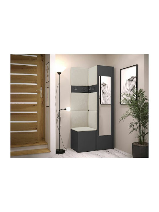 Hartford 354 Entry Furniture with Mirror & Hang...
