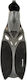 Bluewave Flossen Für Schwimmen Migra Schwarz