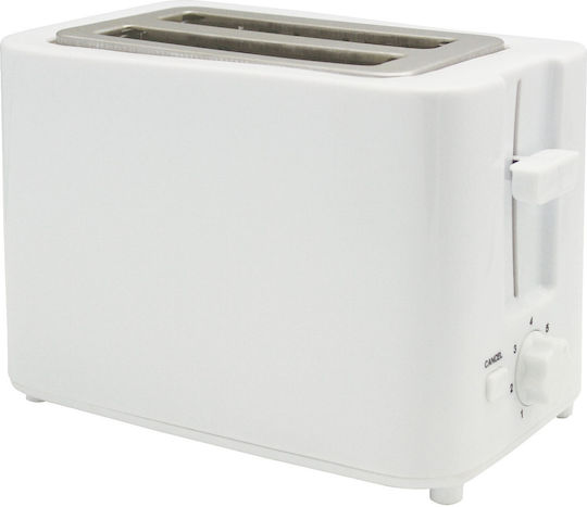 Elite Тостер Двуместна 700W Бяла