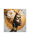 Canvas Painting Giara Inart 100x3x100cm