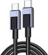 Ugreen USB-C to USB-C Cable 100W Super Fast Power Delivery 0.5m Black