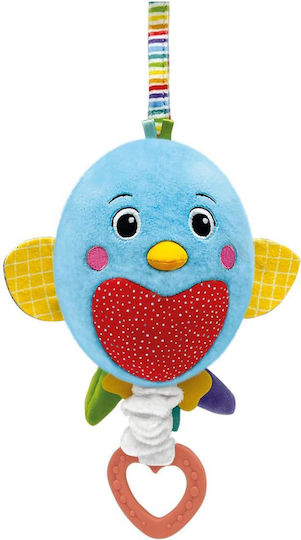 Baby Clementoni Окачена Играчка За Детско Легло Plush Музикална Птица За Новородени
