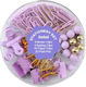 Σετ Γραφείου Συνδετήρες & Πινέζες Pastel Purple 82τμχ Itotal
