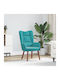 Relax Armchair Turquoise 63x67x94cm