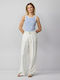 Women's Fabric Trousers White