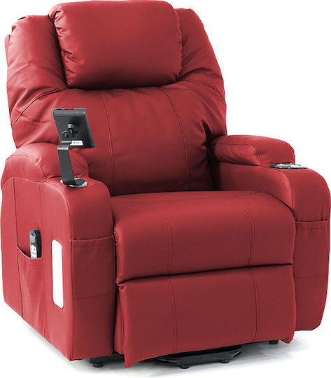 Relaxsessel Friseurwaschbecken Red 90x95x110cm