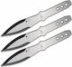 Spyderco Spyder Thrower Medium Cuțit Gri în Husă Din Piele Set 3 Buc