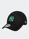 New Era Kinderhut Jockey Stoff York Yankees Schwarz