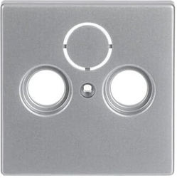 1743-83 TV-R/SAT-3 Front Panel Aluminum