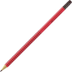 Μολύβι Faber-castell Grip 2001 Κόκκινο Γόμα