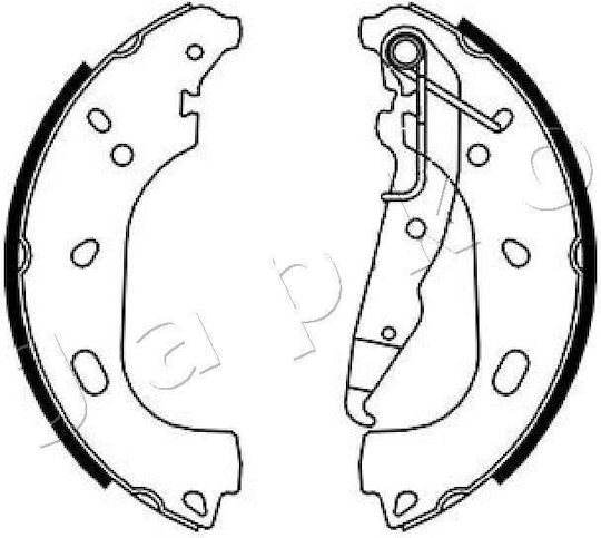 Bremsschuhe Opel Astra H L48 04-> 550402-481