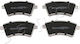 Front Brake Pads Renault Kangoo 12->-Mercedes Citan 13-> 500720-481