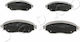 Brake Pads Front Fiat Talento 296 16->nv300-vivaro B 14->trafi 501004-481
