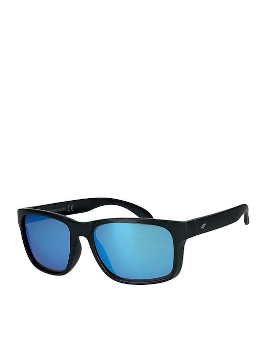 4F Herren Sonnenbrille mit Gray Gestell und Gra...