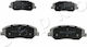 Front Brake Pads Hyundai Santa Fe II Kia Sorento II Ssangyong 50h14-481