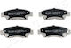 Brake Pads Front Honda Civic IV-up to 12/97 V-Cappa-Jazz-Logo PA425AF-156