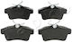 Спирачни накладки задна ос Citroen C4-DS4-DS5-Peugeot 3008-308-5008-508 510604-481
