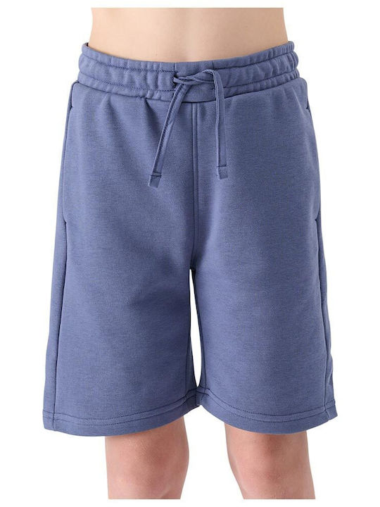 4F Kinder-Shorts/Bermudas Stoff Blau