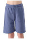 Kinder-Shorts/Bermudas Stoff Blau