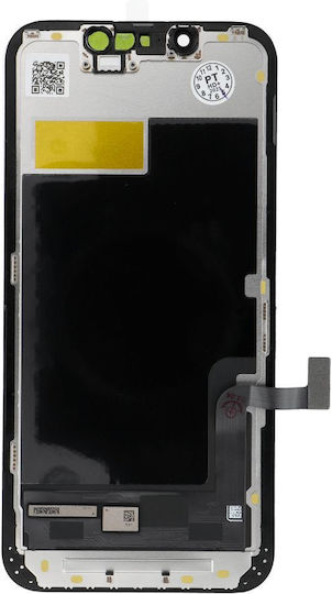 O ecran cu Mecanism Tactil pentru iPhone 13 Mini (Negru)