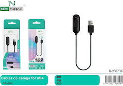 Leewello 000873 Зарядно За Смарт Часовници За Mi Band 4 Черно