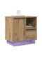 Комод Дървен Кафяв дъб 50x34.5x50см
