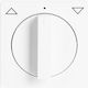 1740-84 Rollladenrahmen davos/weiß