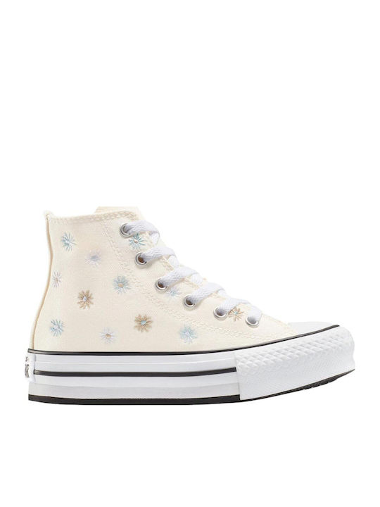 Converse Chuck Taylor All Star Παιδικά Sneakers High Λευκά A13448C - Main Image