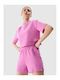 Women's High-waisted Sporty Shorts Pink