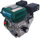 Motor pe benzină Ddt Professional 7,5 CP 4 timpi 200 cc rezervor 3,6 L cu fulie inclusă 40 mm