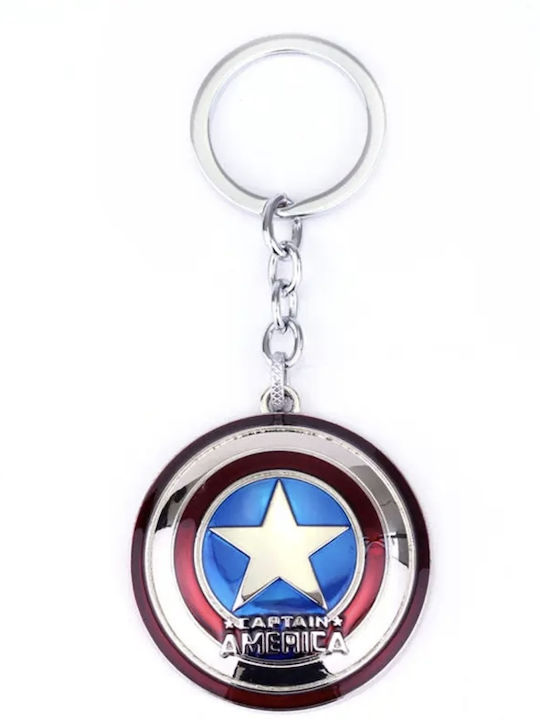 Μπρελόκ Κάπτεν Αμέρικα Ασπίδα Μάρβελ Keychain Captain America Shield Marvel Molfs